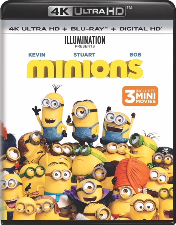 Minions 4K (2015) UHD Ultra HD Blu-ray