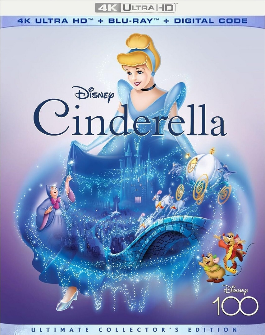 Leeds Thriller Benadering Cinderella in 4K Ultra HD Blu-ray at HD MOVIE SOURCE. Disney Movie Club  Exclusive