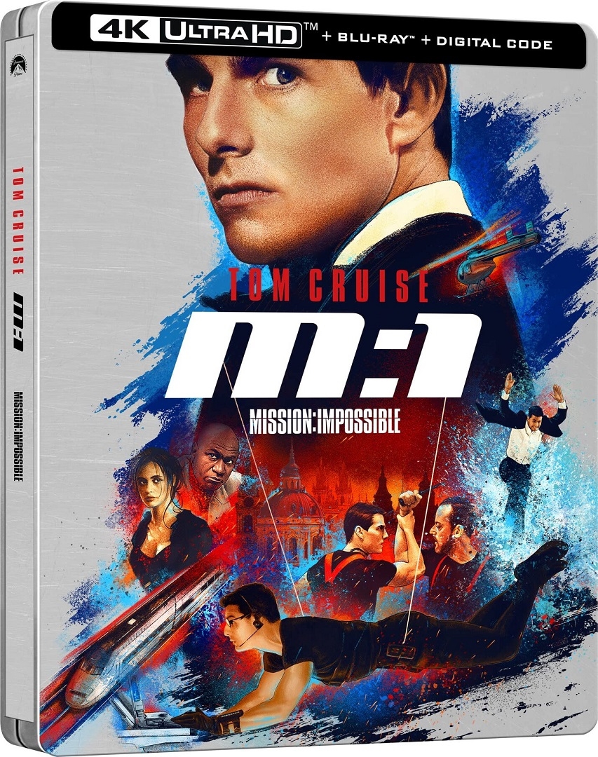 Mission Impossible 1 SteelBook in 4K Ultra HD Blu-ray at HD MOVIE SOURCE