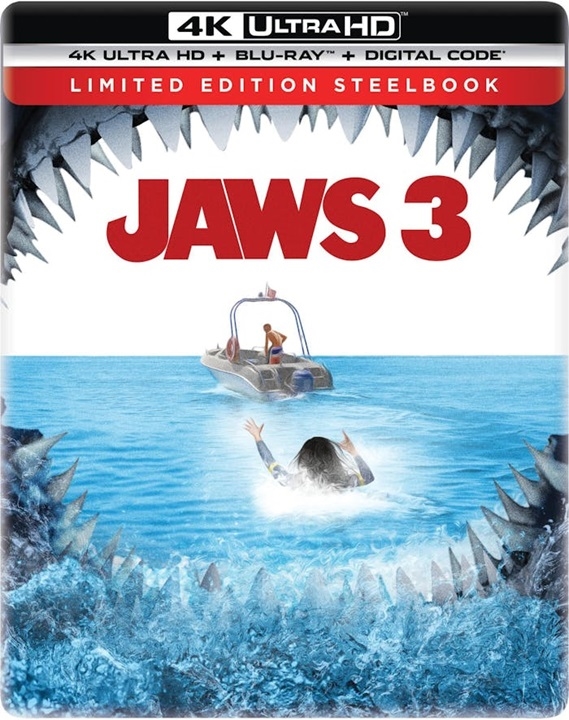 Jaws 3 (SteelBook) in 4K Ultra HD Blu-ray at HD MOVIE SOURCE