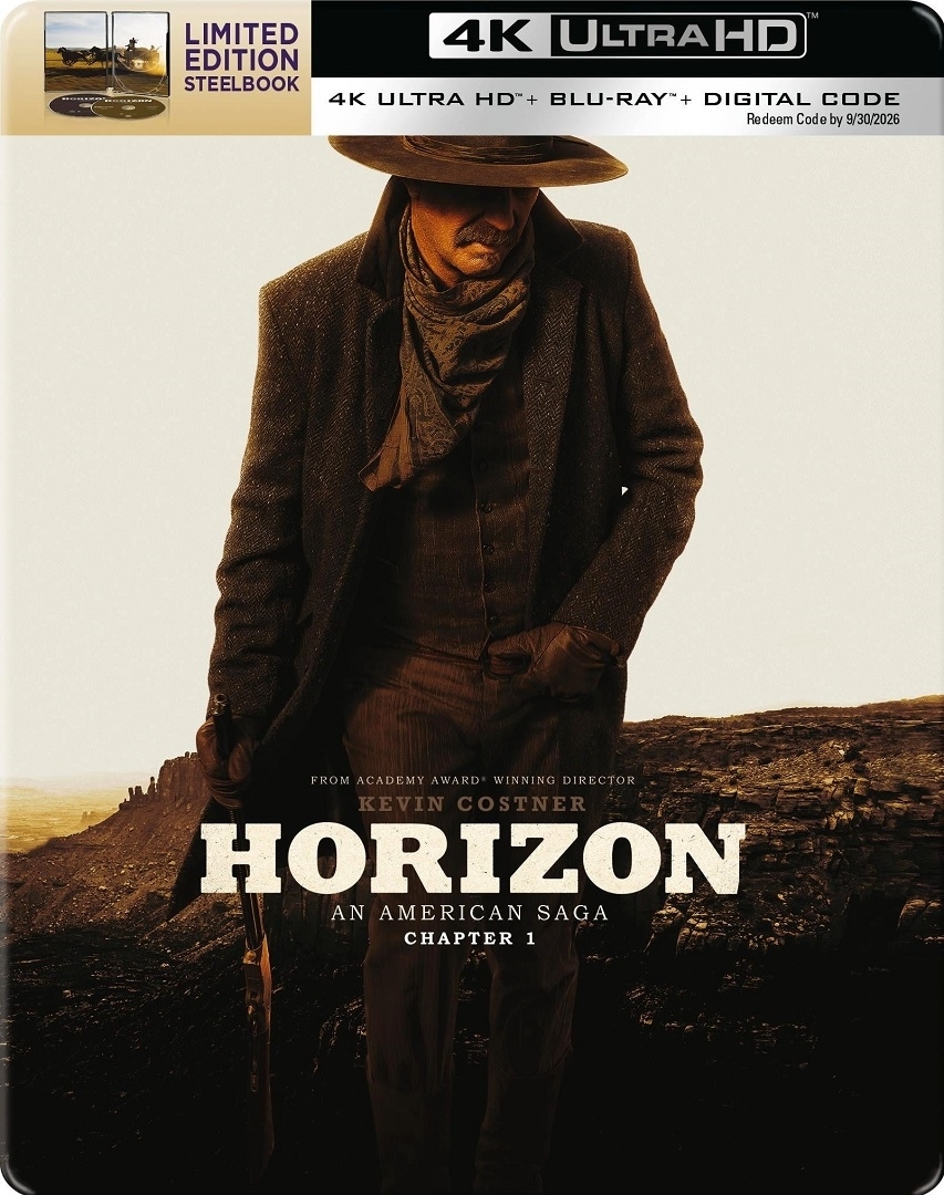 Horizon: An American Saga - Chapter 1 (SteelBook) in 4K Ultra HD Blu-ray at HD MOVIE SOURCE