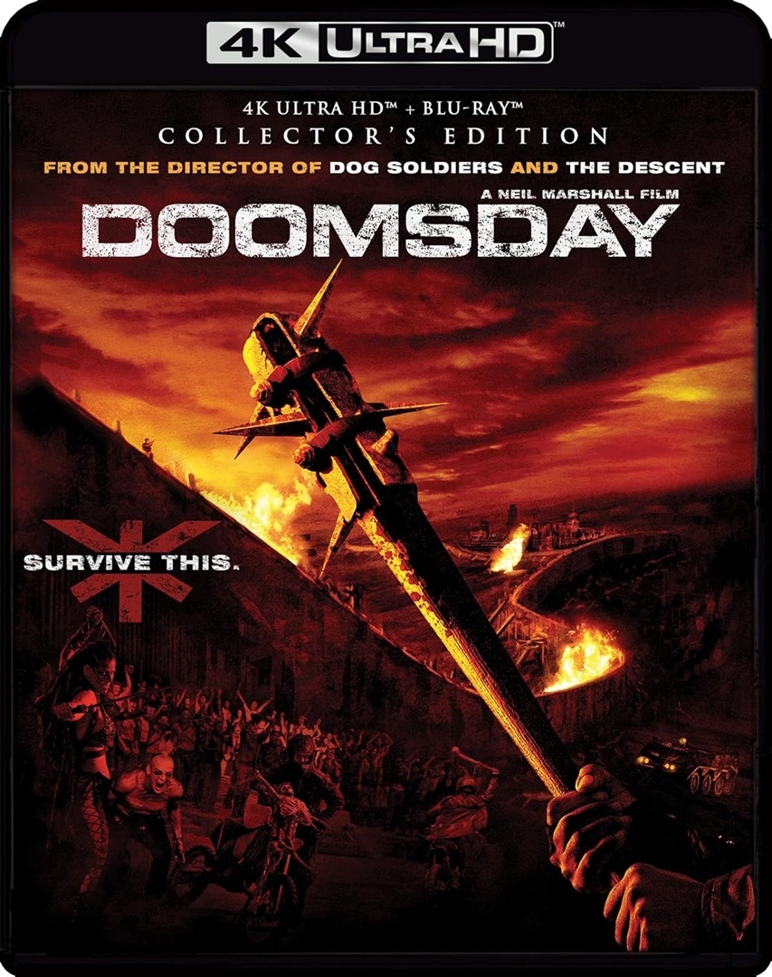 Doomsday in 4K Ultra HD Blu-ray at HD MOVIE SOURCE
