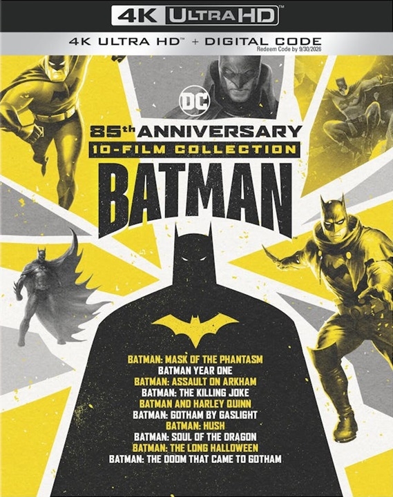 Batman 10-Film Collection - 85th Anniversary in 4K Ultra HD Blu-ray at HD MOVIE SOURCE