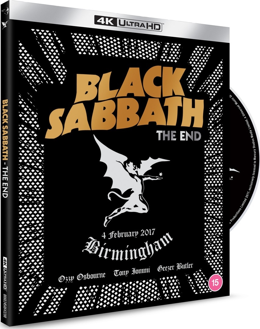 Black Sabbath: The End in 4K Ultra HD Blu-ray at HD MOVIE SOURCE
