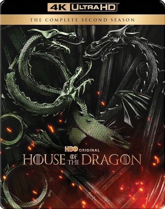 House of the Dragon: The Complete Second Season SteelBook in 4K Ultra HD Blu-ray at HD MOVIE SOURCE