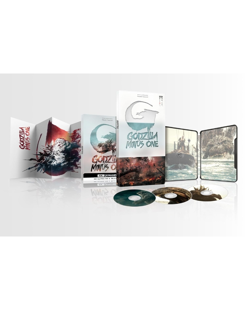 Godzilla Minus One SteelBook in 4K Ultra HD Blu-ray at HD MOVIE SOURCE