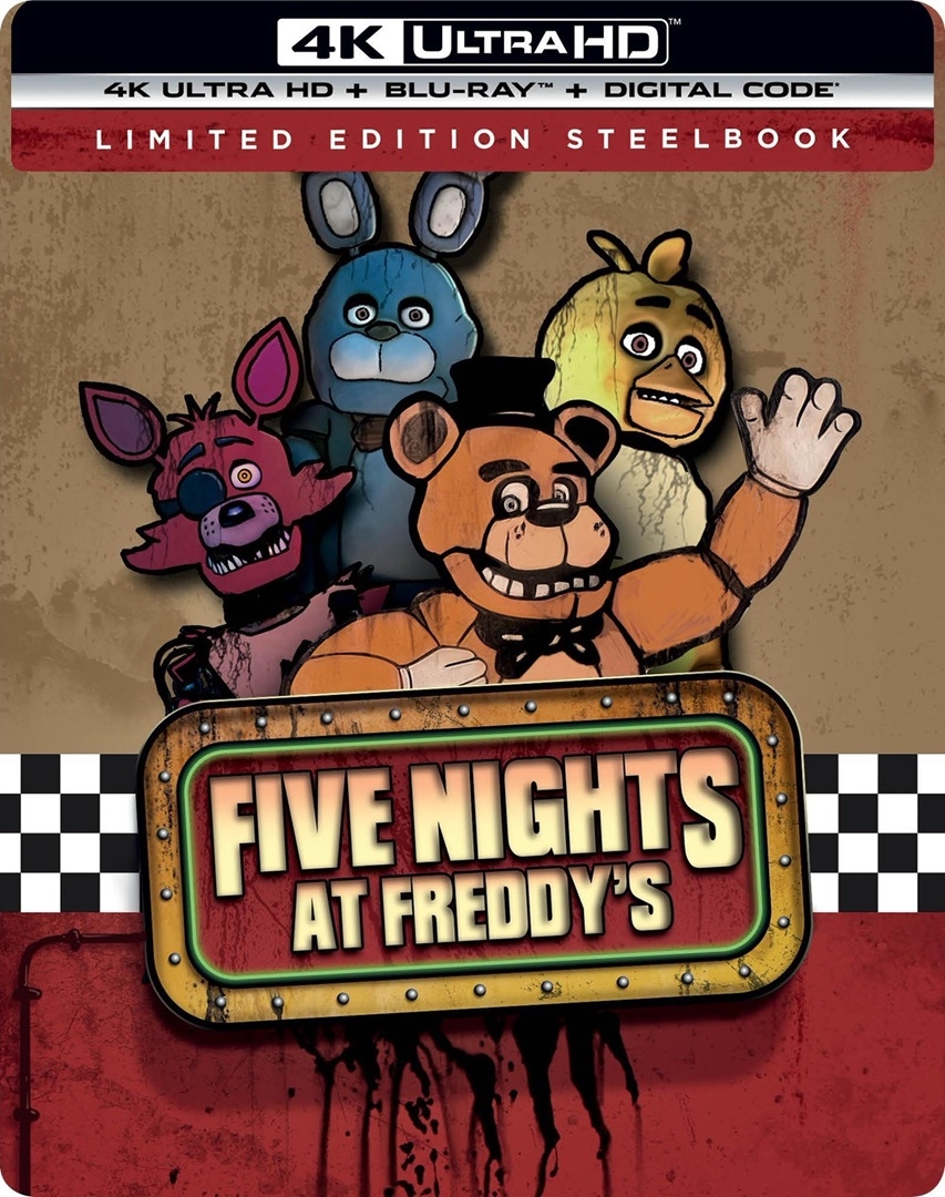 Five Nights at Freddy's (SteelBook) in 4K Ultra HD Blu-ray at HD MOVIE SOURCE