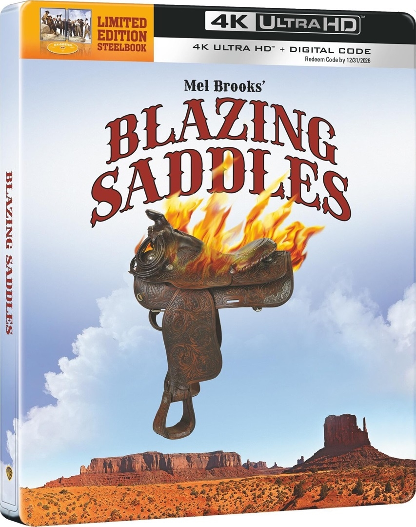 Blazing Saddles (SteelBook) in 4K Ultra HD Blu-ray at HD MOVIE SOURCE