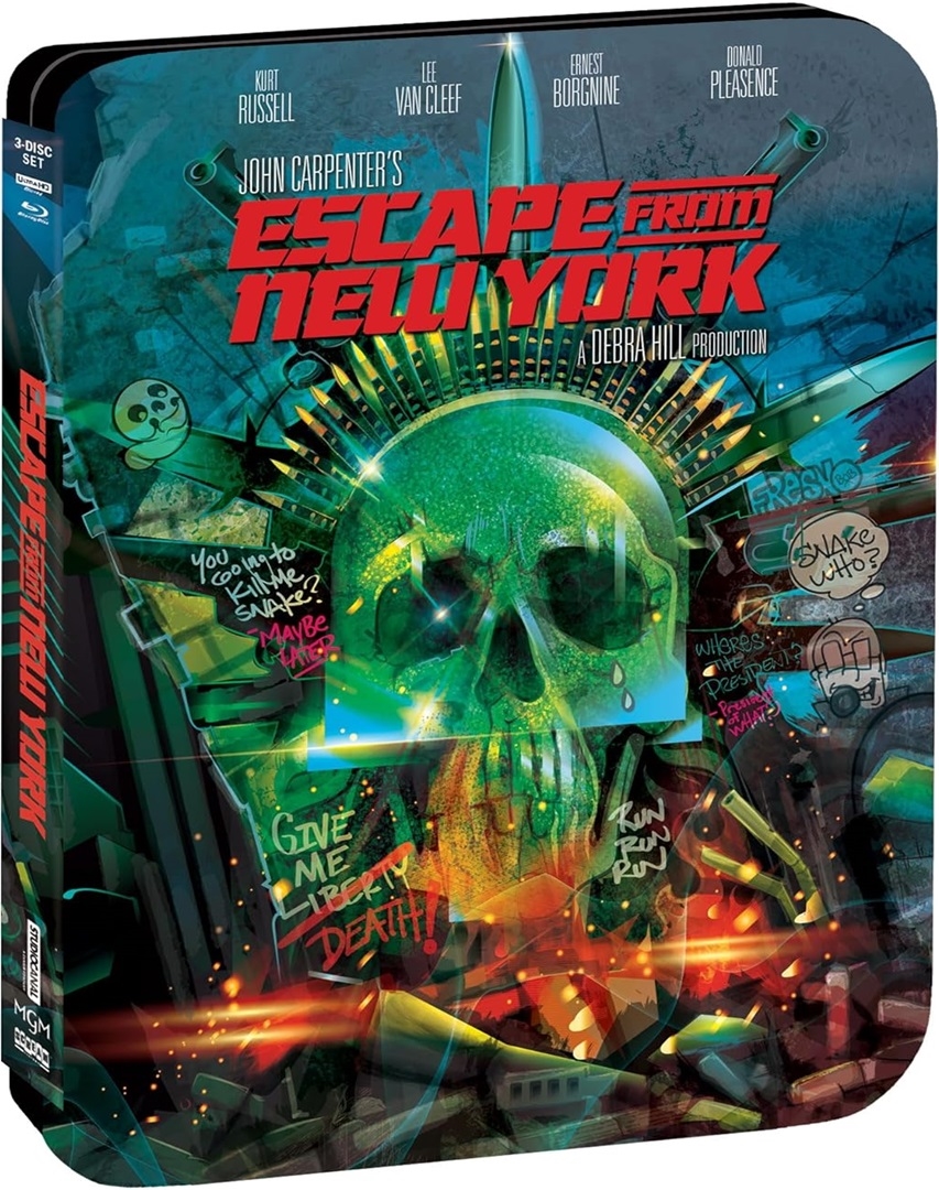 Escape from New York (SteelBook) in 4K Ultra HD Blu-ray at HD MOVIE SOURCE