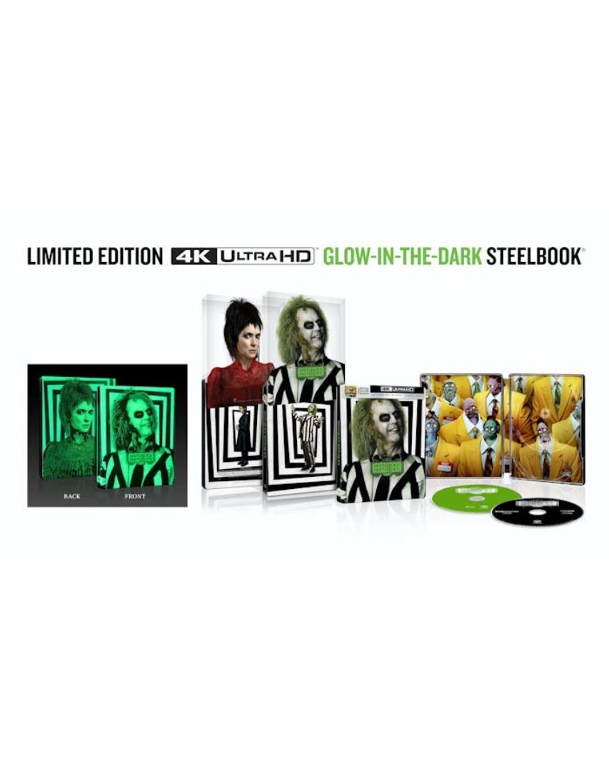 Beetlejuice Beetlejuice SteelBook in 4K Ultra HD Blu-ray at HD MOVIE SOURCE