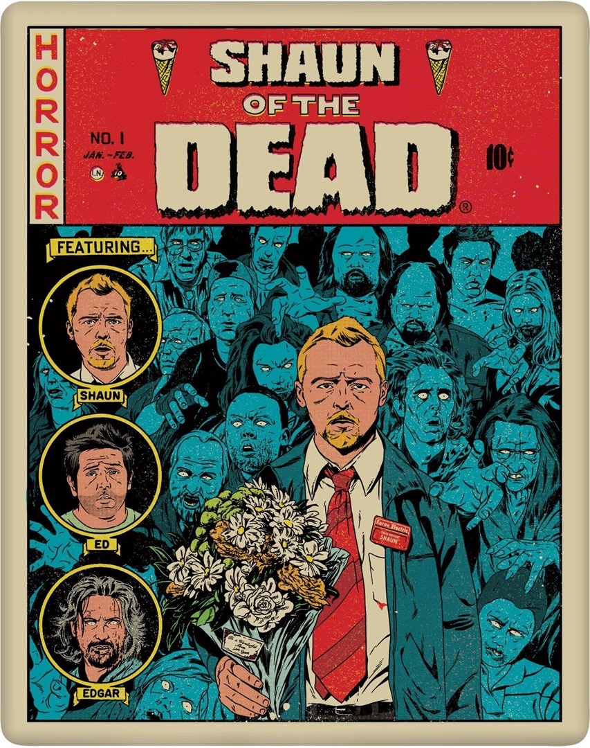 Shaun of the Dead (20th Anniversary Edition SteelBook) in 4K Ultra HD Blu-ray at HD MOVIE SOURCE