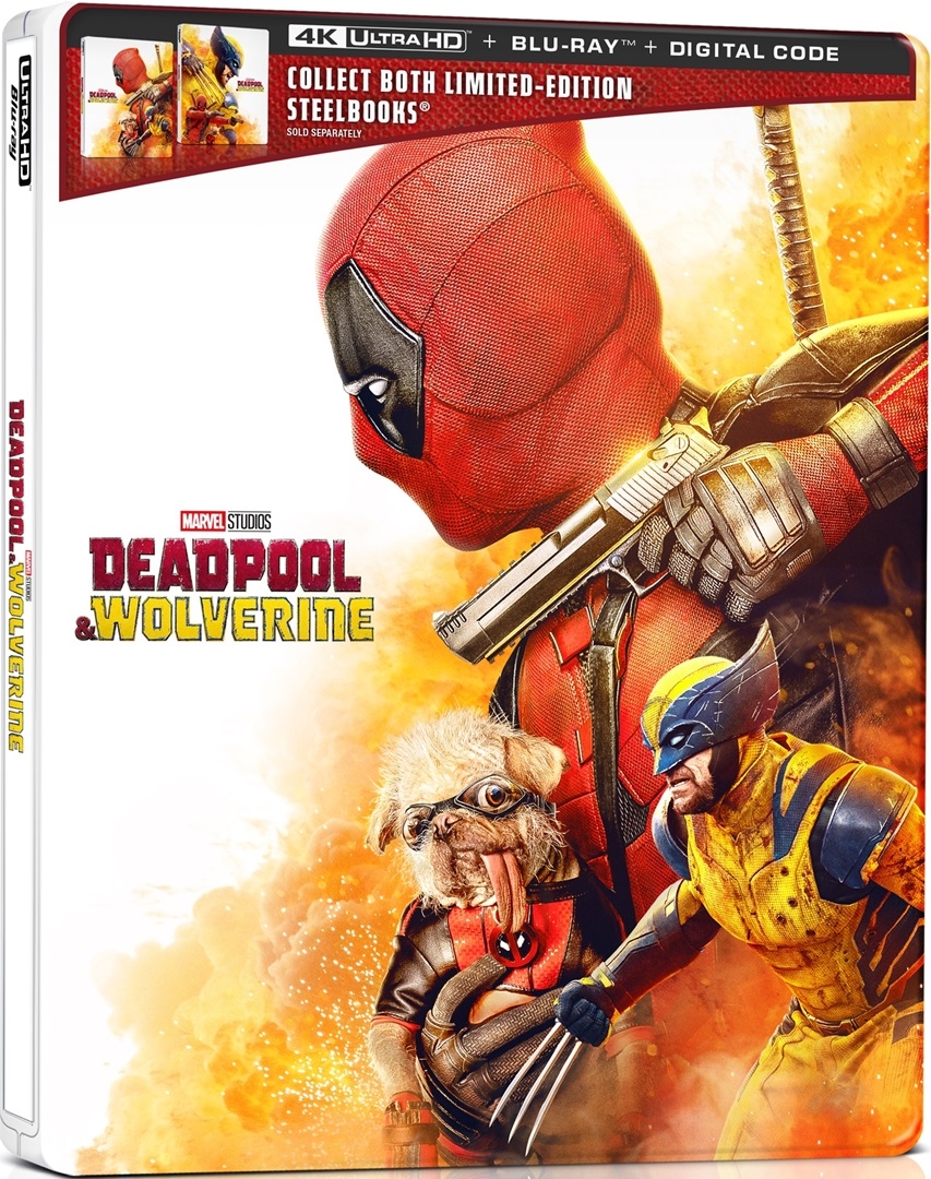 Deadpool & Wolverine (Deadpool SteelBook) in 4K Ultra HD Blu-ray at HD MOVIE SOURCE