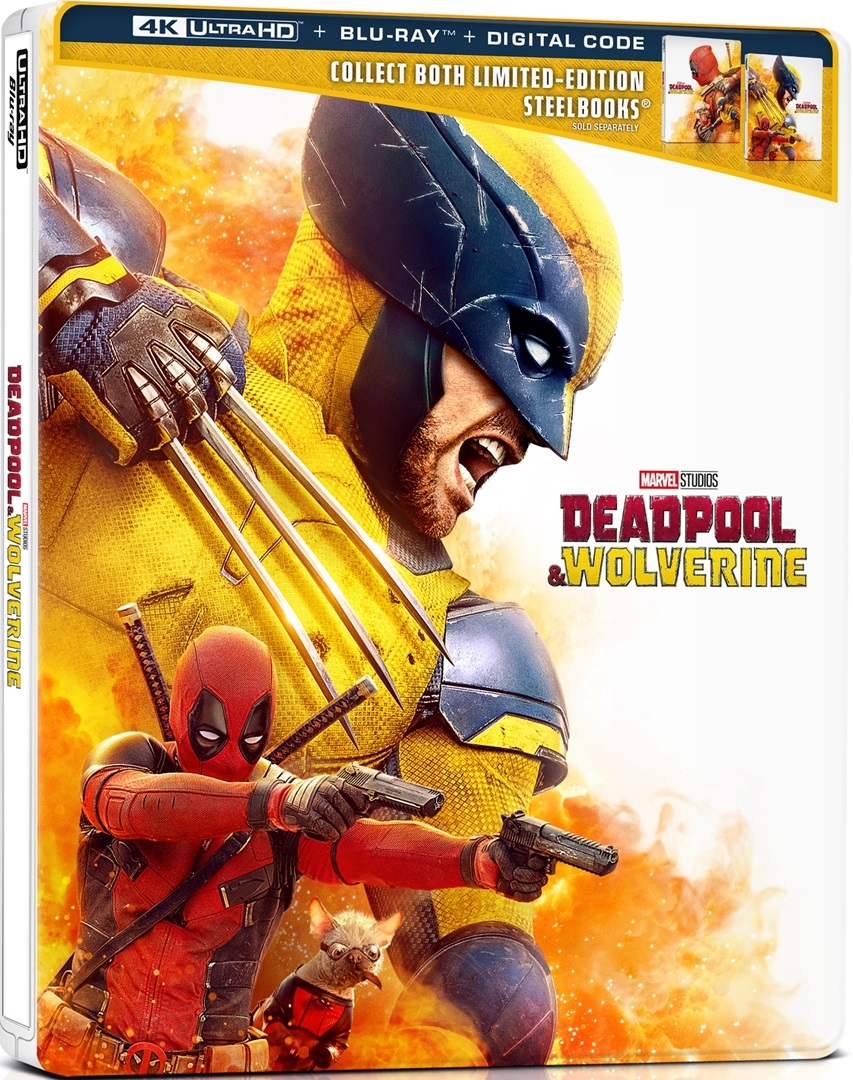 Deadpool & Wolverine (Wolverine SteelBook) in 4K Ultra HD Blu-ray at HD MOVIE SOURCE