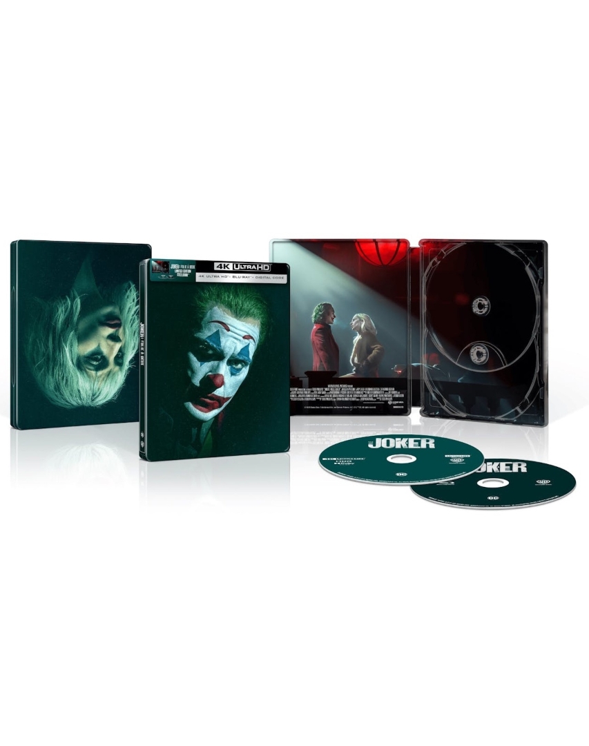 Joker 2: Folie Ã€ Deux (SteelBook) in 4K Ultra HD Blu-ray at HD MOVIE SOURCE