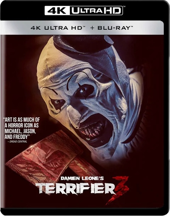 Terrifier 3 in 4K Ultra HD Blu-ray at HD MOVIE SOURCE