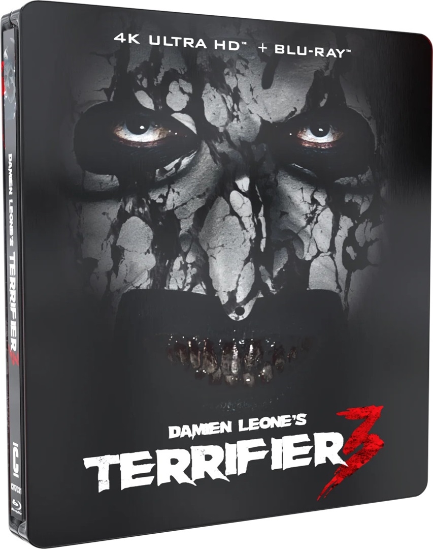 Terrifier 3 SteelBook in 4K Ultra HD Blu-ray at HD MOVIE SOURCE