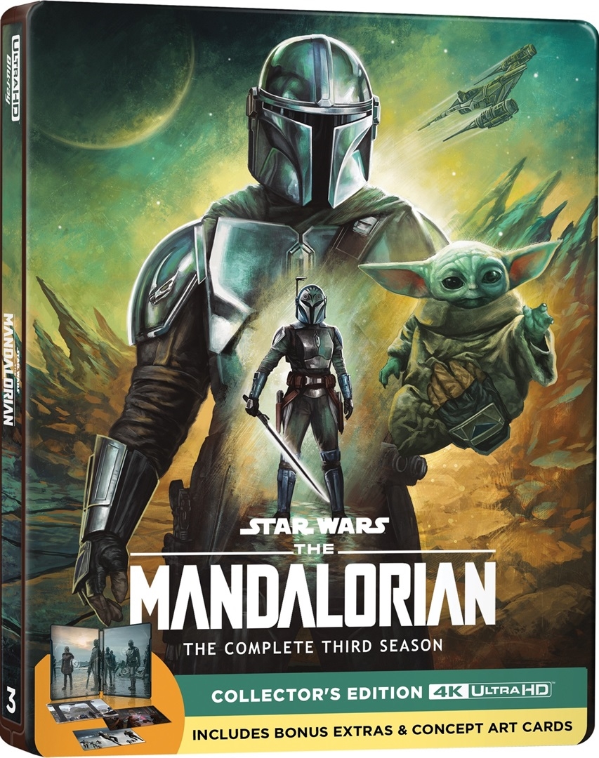 The Mandalorian: The Complete Third Season (SteelBook) in 4K Ultra HD Blu-ray at HD MOVIE SOURCE