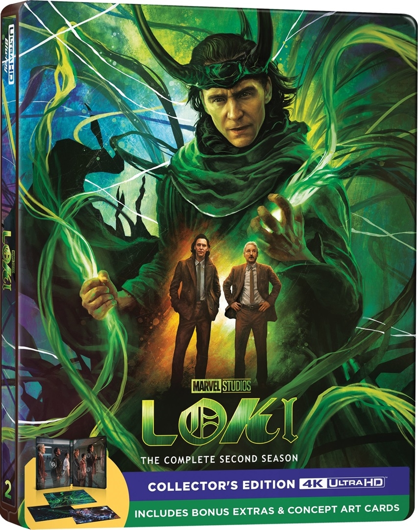 Loki: The Complete Second Season (SteelBook) in 4K Ultra HD Blu-ray at HD MOVIE SOURCE