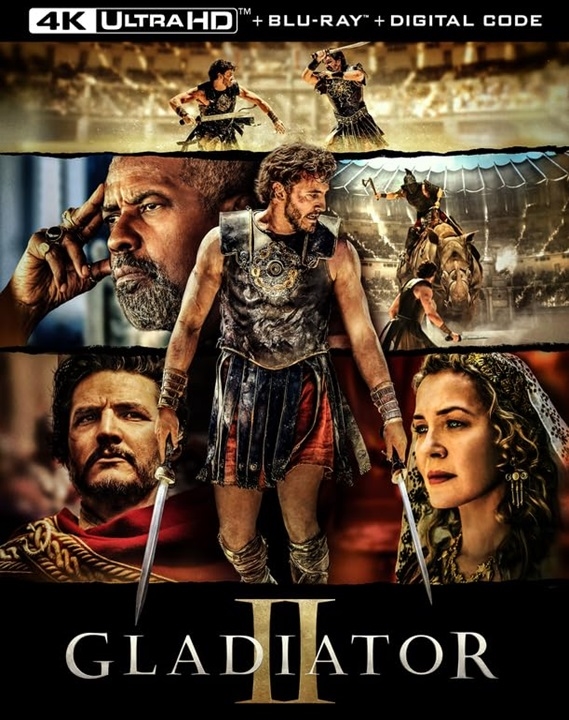 Gladiator 2 in 4K Ultra HD Blu-ray at HD MOVIE SOURCE